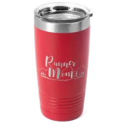 Running 20oz. Double Insulated Tumbler - Runner Mom -goneforarun Sales 2023 tr 40715 RED MAIN