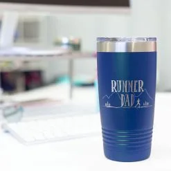 Running 20oz. Double Insulated Tumbler - Runner Dad -goneforarun Sales 2023 tr 40716 ROYAL DESK