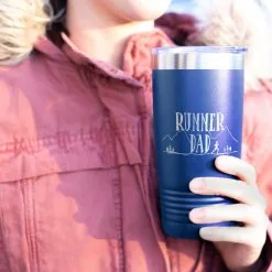 Running 20oz. Double Insulated Tumbler - Runner Dad -goneforarun Sales 2023 tr 40716 ROYAL MODEL