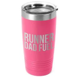 Running 20oz. Double Insulated Tumbler - Runner Dad Fuel -goneforarun Sales 2023 tr 40718 PINK MAIN