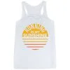 Flowy Racerback Tank Top - Running Is My Sunshine -goneforarun Sales 2023 tr 40753 WHITE MAIN