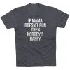 Running Short Sleeve T-Shirt - If Mama Doesn't Run -goneforarun Sales 2023 tr 40780 CHARCOAL FLAT
