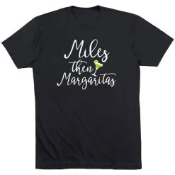 Running Short Sleeve T-Shirt - Miles Then Margaritas 18 Running Short Sleeve T-Shirt - Miles Then Margaritas -goneforarun Sales 2023 tr 40782 BLACK FLAT
