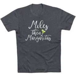 Running Short Sleeve T-Shirt - Miles Then Margaritas 19 Running Short Sleeve T-Shirt - Miles Then Margaritas -goneforarun Sales 2023 tr 40782 CHARCOAL FLAT