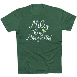 Running Short Sleeve T-Shirt - Miles Then Margaritas 20 Running Short Sleeve T-Shirt - Miles Then Margaritas -goneforarun Sales 2023 tr 40782 FORESTGREEN FLAT