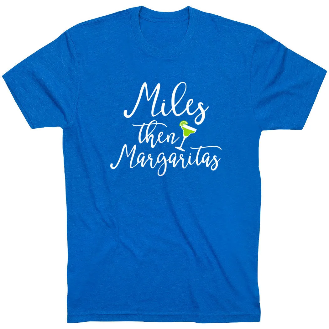 Running Short Sleeve T-Shirt - Miles Then Margaritas 14 Running Short Sleeve T-Shirt - Miles Then Margaritas - Image 12