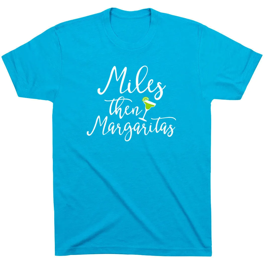 Running Short Sleeve T-Shirt - Miles Then Margaritas 15 Running Short Sleeve T-Shirt - Miles Then Margaritas - Image 13
