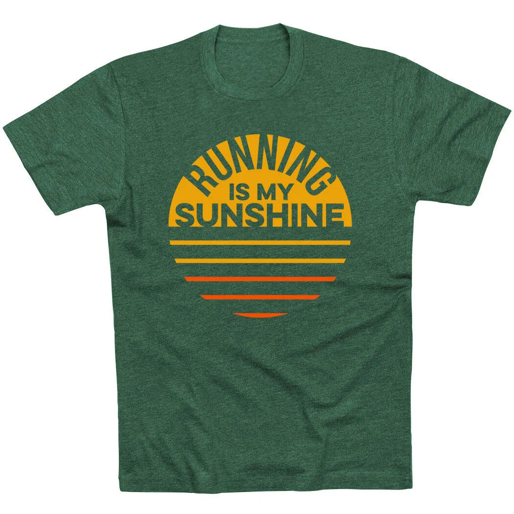 Running Short Sleeve T-Shirt - Running Is My Sunshine 6 Running Short Sleeve T-Shirt - Running Is My Sunshine - Image 4