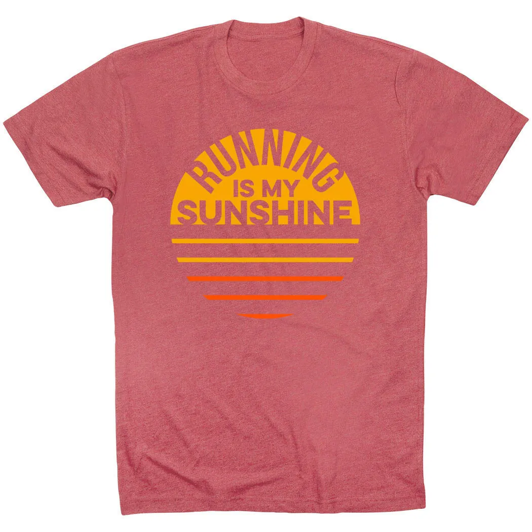 Running Short Sleeve T-Shirt - Running Is My Sunshine 8 Running Short Sleeve T-Shirt - Running Is My Sunshine - Image 6