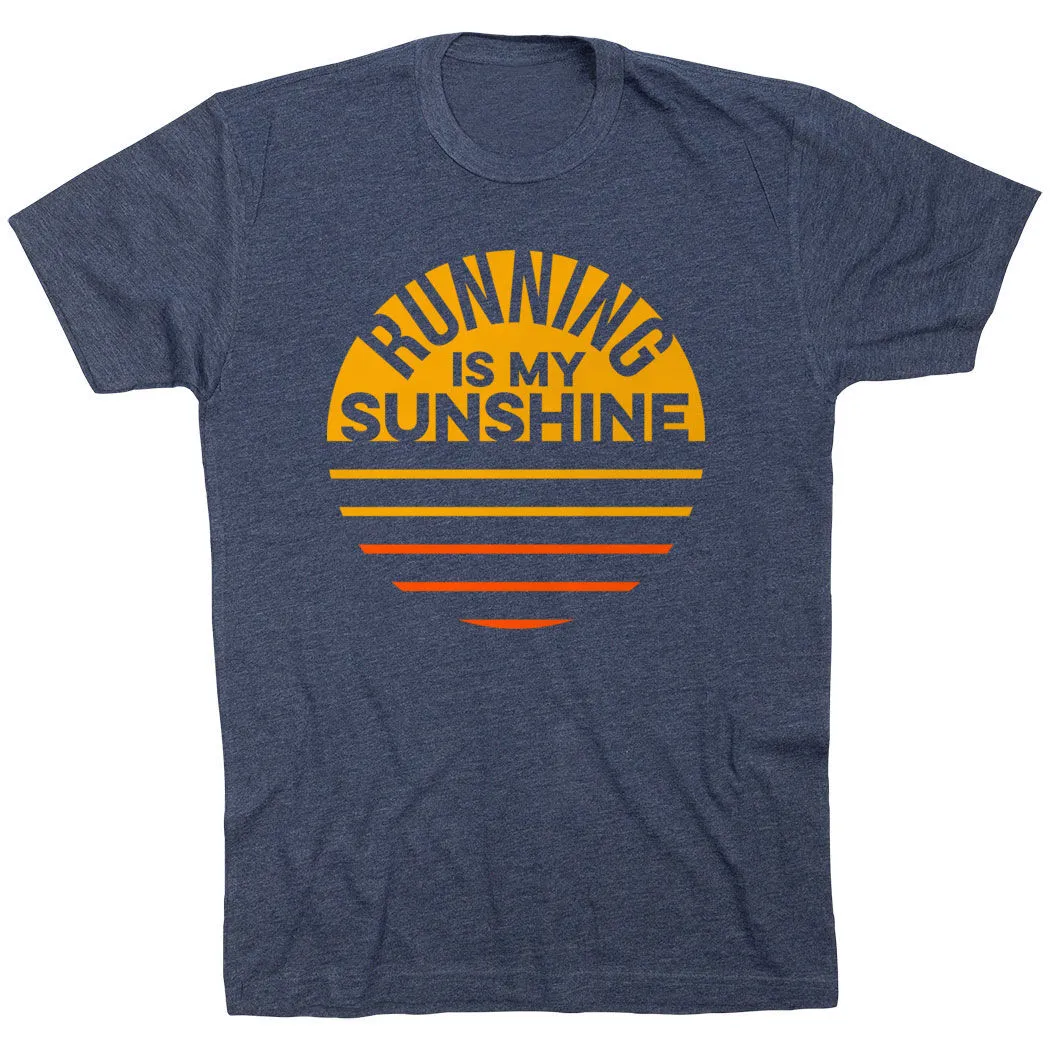 Running Short Sleeve T-Shirt - Running Is My Sunshine 9 Running Short Sleeve T-Shirt - Running Is My Sunshine - Image 7
