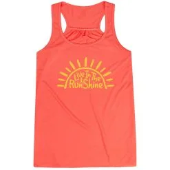 Flowy Racerback Tank Top - Live In The RunShine -goneforarun Sales 2023 tr 40797 CORAL MAIN