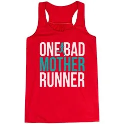 Flowy Racerback Tank Top - One Bad Mother Runner (Bold) 19 Flowy Racerback Tank Top - One Bad Mother Runner (Bold) -goneforarun Sales 2023 tr 40798 RED MAIN