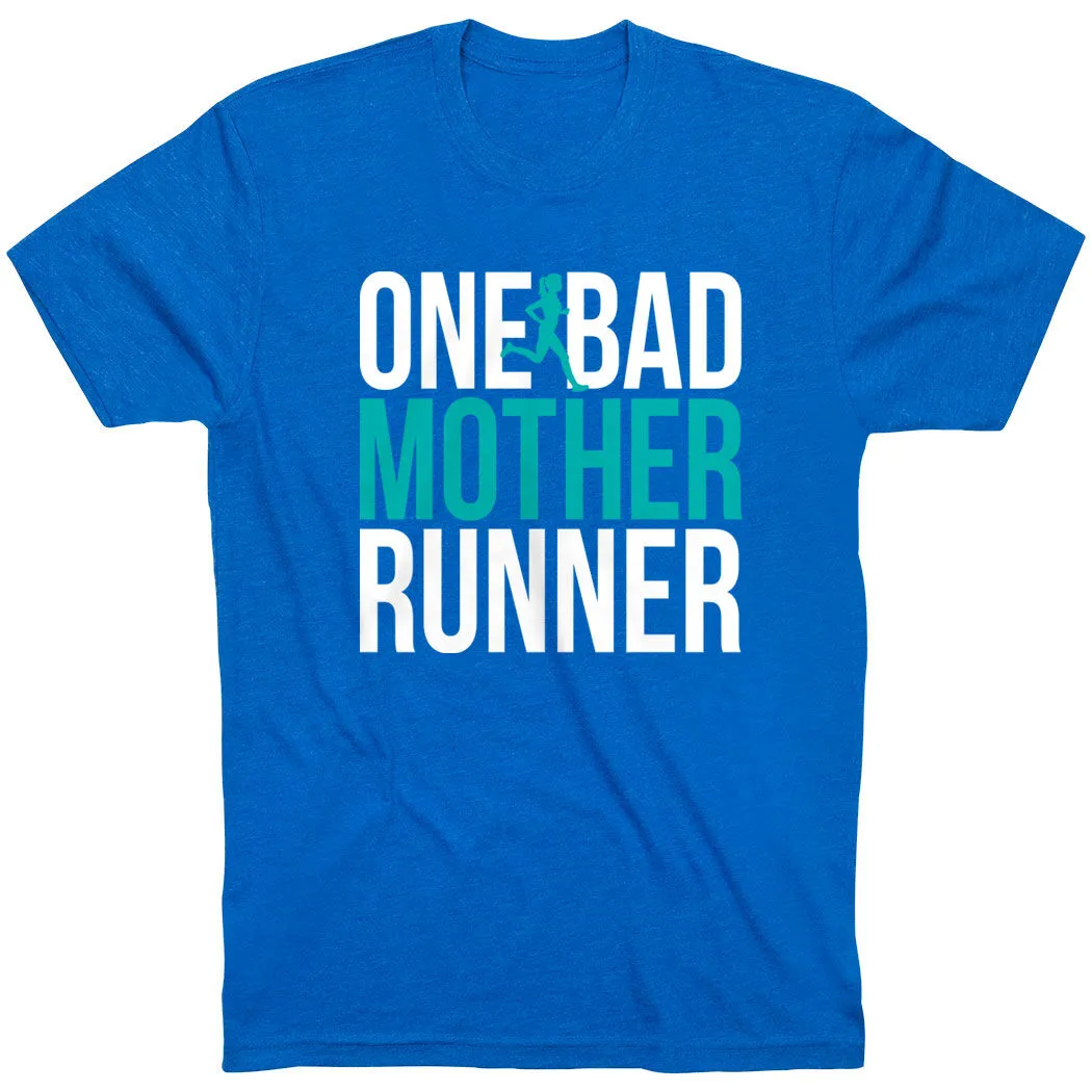 Running Short Sleeve T-Shirt - One Bad Mother Runner (Bold) 14 Running Short Sleeve T-Shirt - One Bad Mother Runner (Bold) - Image 12