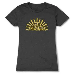 Women's Everyday Runners Tee - Live In The RunShine -goneforarun Sales 2023 tr 40814 CHARCOAL