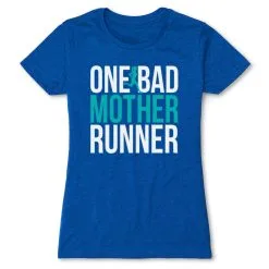Women's Everyday Runners Tee - One Bad Mother Runner (Bold) -goneforarun Sales 2023 tr 40815 ROYAL