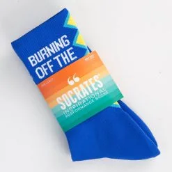 Socrates® Mid-Calf Socks - Burning Off The Crazy -goneforarun Sales 2023 tr 40870 PACKAGE