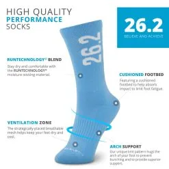 Socrates® Mid-Calf Socks - Marathon -goneforarun Sales 2023 tr 40874 DETAILS