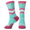 Socrates® Mid-Calf Socks - Run Like A Girl -goneforarun Sales 2023 tr 40879 SIDE