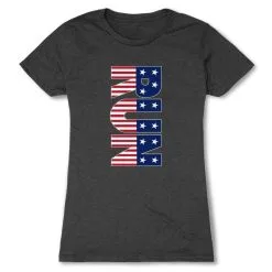 Women's Everyday Runners Tee - Patriotic Run -goneforarun Sales 2023 tr 40989 CHARCOAL