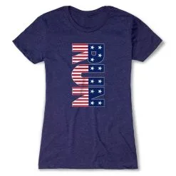 Women's Everyday Runners Tee - Patriotic Run -goneforarun Sales 2023 tr 40989 STORMINDIGO