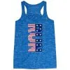 Flowy Racerback Tank Top - Patriotic Run