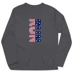 Men's Running Long Sleeve Tech Tee - Patriotic Run 16 Men's Running Long Sleeve Tech Tee - Patriotic Run -goneforarun Sales 2023 tr 40991 GRAPHITE FLAT