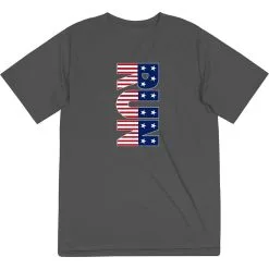 Men's Running Short Sleeve Tech Tee - Patriotic Run 15 Men's Running Short Sleeve Tech Tee - Patriotic Run -goneforarun Sales 2023 tr 40992 GRAPHITE FLAT