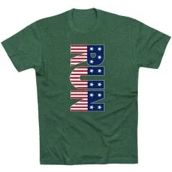 Running Short Sleeve T-Shirt - Patriotic Run 22 Running Short Sleeve T-Shirt - Patriotic Run -goneforarun Sales 2023 tr 40993 FORESTGREEN FLAT