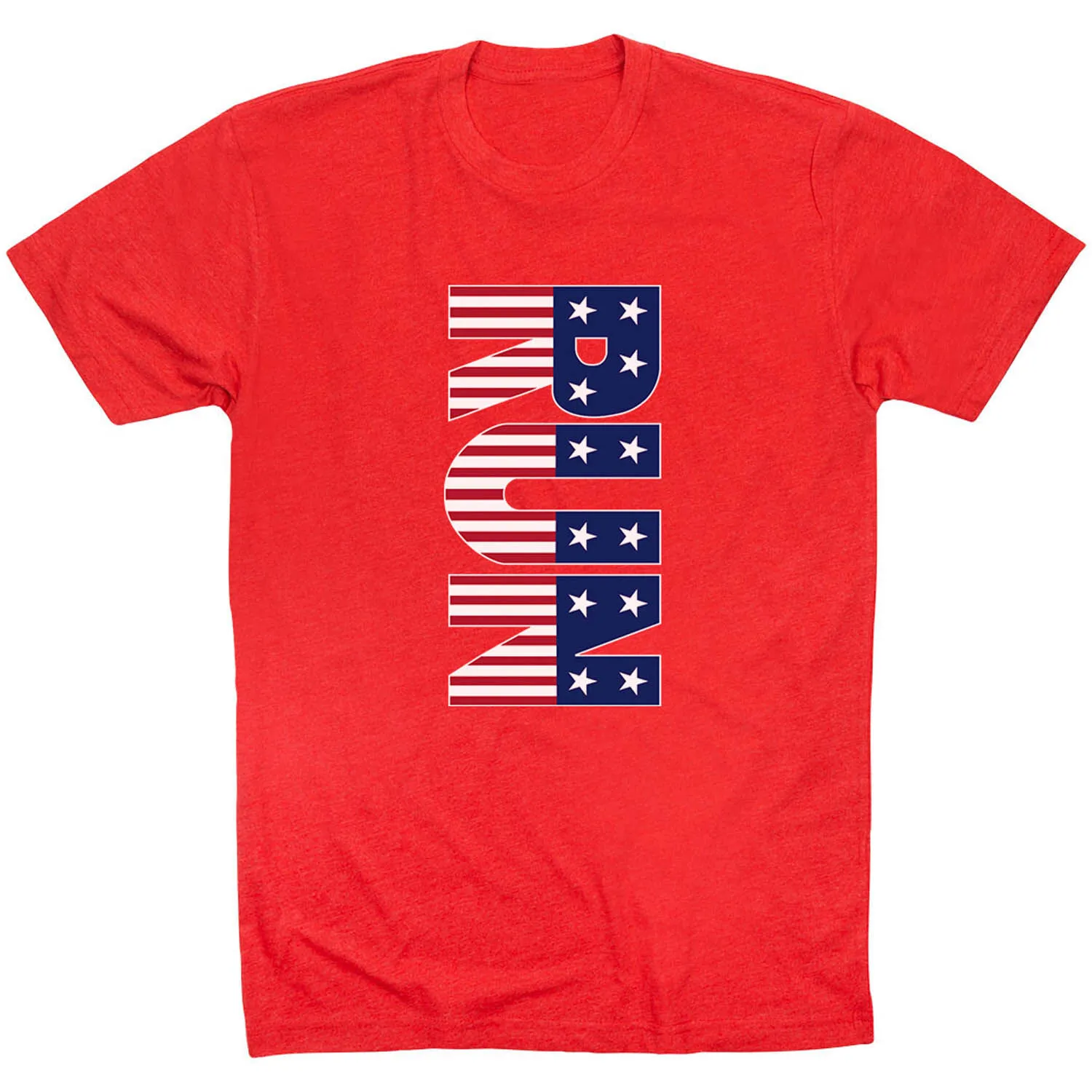 Running Short Sleeve T-Shirt - Patriotic Run 14 Running Short Sleeve T-Shirt - Patriotic Run - Image 12
