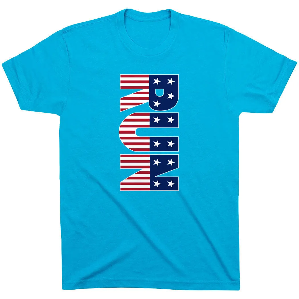 Running Short Sleeve T-Shirt - Patriotic Run 15 Running Short Sleeve T-Shirt - Patriotic Run - Image 13