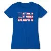 Women's Everyday Runners Tee - Run Girl USA 1 Women's Everyday Runners Tee - Run Girl USA -goneforarun Sales 2023 tr 41016 ROYAL