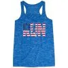 Flowy Racerback Tank Top - Run Girl USA -goneforarun Sales 2023 tr 41017 BLUE MAIN