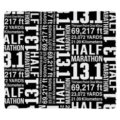 Running Multifunctional Headwear - 13.1 Math Miles RokBAND -goneforarun Sales 2023 tr 41030 BLACK FLAT