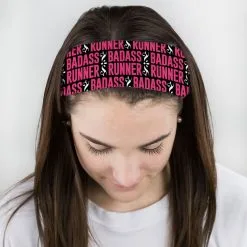 Running Multifunctional Headwear - Badass Runner Repeat RokBAND 11 Running Multifunctional Headwear - Badass Runner Repeat RokBAND -goneforarun Sales 2023 tr 41032 HOTPINK FEMALE1