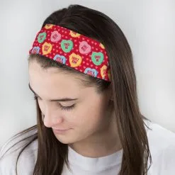 Running Multifunctional Headwear - Candy Hearts RokBAND -goneforarun Sales 2023 tr 41035 FEMALE2