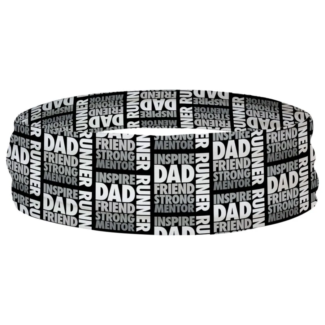 Running Multifunctional Headwear - Dad Runner Word RokBAND 3 Running Multifunctional Headwear - Dad Runner Word RokBAND