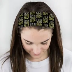 Running Multifunctional Headwear - I Run To Burn Off The Crazy RokBAND -goneforarun Sales 2023 tr 41042 FEMALE1