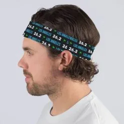 Running Multifunctional Headwear - Los Angeles 26.2 RokBAND 12 Running Multifunctional Headwear - Los Angeles 26.2 RokBAND -goneforarun Sales 2023 tr 41045 CHARCOAL MALE2