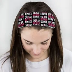 Running Multifunctional Headwear - One Bad Mother Runner RokBAND -goneforarun Sales 2023 tr 41050 HOTPINK FEMALE1