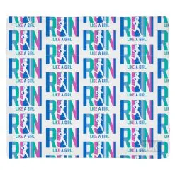 Running Multifunctional Headwear - Run Like A Girl RokBAND -goneforarun Sales 2023 tr 41054 WHITE FLAT