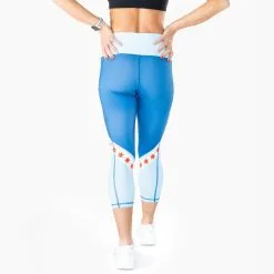 Running Performance Capris - Run Chicago -goneforarun Sales 2023 tr 41067 BACK