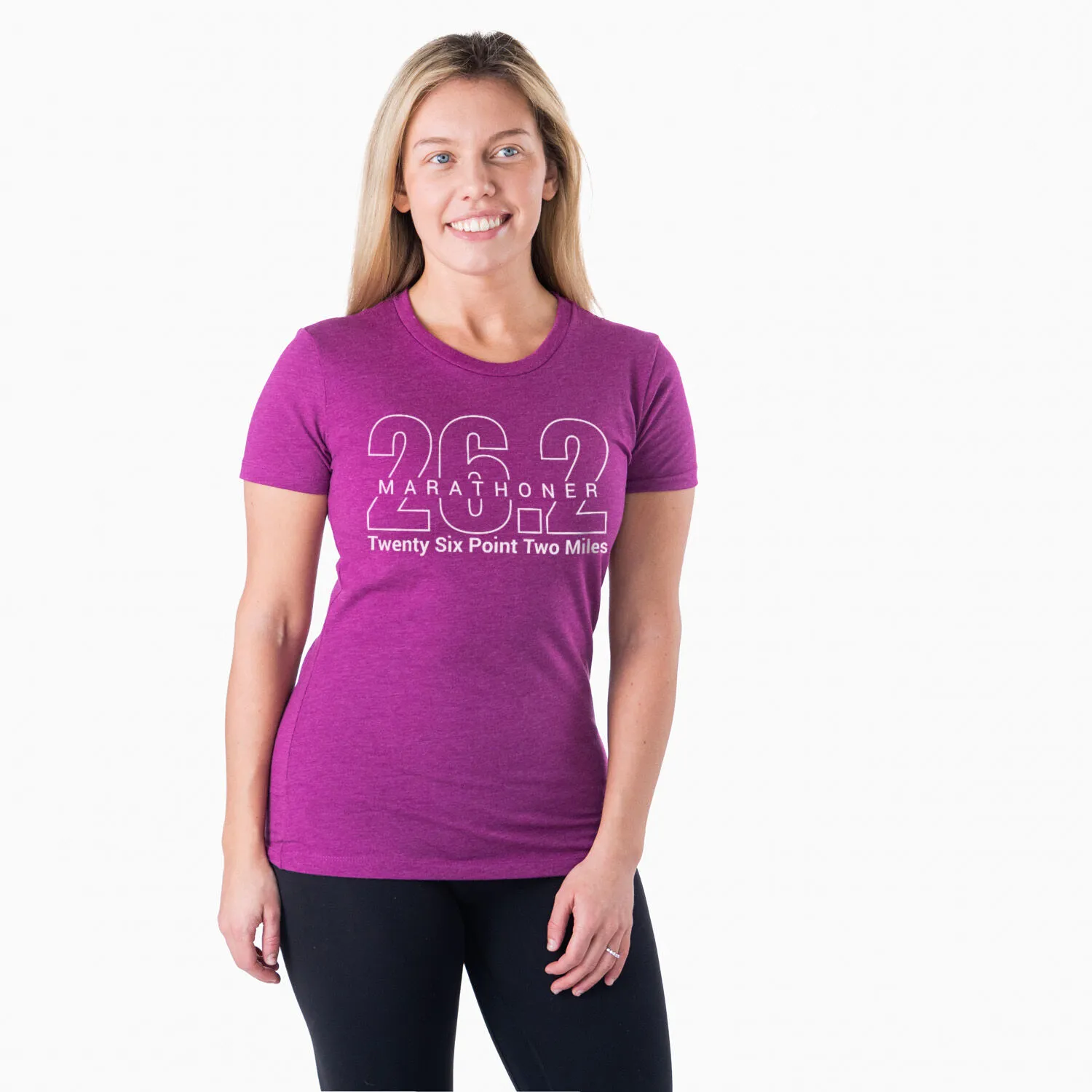 Women's Everyday Runners Tee - Marathoner 26.2 Miles 4 Women's Everyday Runners Tee - Marathoner 26.2 Miles - Image 2