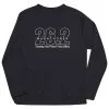 Men's Running Long Sleeve Tech Tee - Marathoner 26.2 Miles -goneforarun Sales 2023 tr 41185 BLACK FLAT