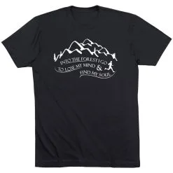 Running Short Sleeve T-Shirt - Into The Forest I Go 20 Running Short Sleeve T-Shirt - Into The Forest I Go -goneforarun Sales 2023 tr 41231 BLACK FLAT