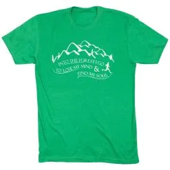 Running Short Sleeve T-Shirt - Into The Forest I Go 23 Running Short Sleeve T-Shirt - Into The Forest I Go -goneforarun Sales 2023 tr 41231 GREEN FLAT
