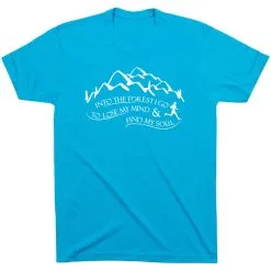 Running Short Sleeve T-Shirt - Into The Forest I Go 29 Running Short Sleeve T-Shirt - Into The Forest I Go -goneforarun Sales 2023 tr 41231 TURQUOISE FLAT