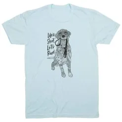 Running Short Sleeve T-Shirt - Life's Short. Let's Run! 19 Running Short Sleeve T-Shirt - Life's Short. Let's Run! -goneforarun Sales 2023 tr 41235 LIGHTBLUE FLAT