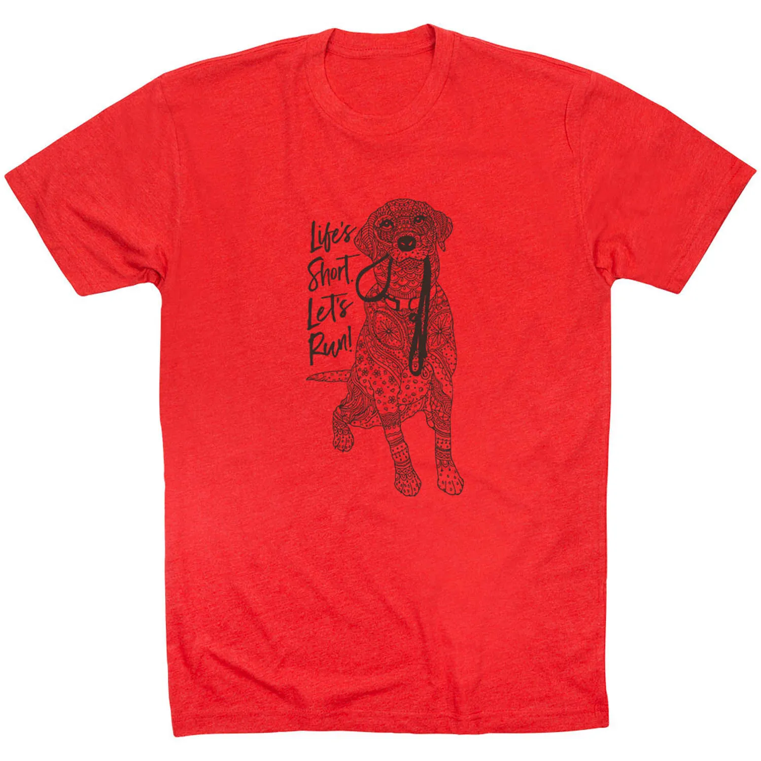 Running Short Sleeve T-Shirt - Life's Short. Let's Run! 12 Running Short Sleeve T-Shirt - Life's Short. Let's Run! - Image 10