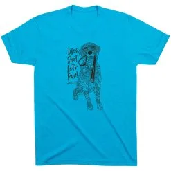 Running Short Sleeve T-Shirt - Life's Short. Let's Run!