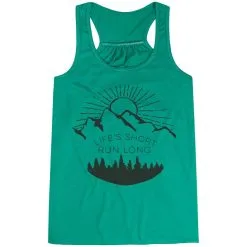 Flowy Racerback Tank Top - Life's Short Run Long (Mountains) 17 Flowy Racerback Tank Top - Life's Short Run Long (Mountains) -goneforarun Sales 2023 tr 41247 GREEN MAIN